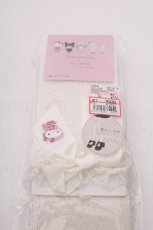 画像3: m petit by misako / AMOVKキティリボンレース 23~25cm アイボリー S-26-09-15-008-LO-ZA-HR-ZS (3)