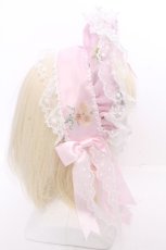 画像3: BABY,THE STARS SHINE BRIGHT / Innocent Opal Bouquet Princess ボンネット  ピンク S-26-09-15-011-BA-OP-HR-ZS (3)