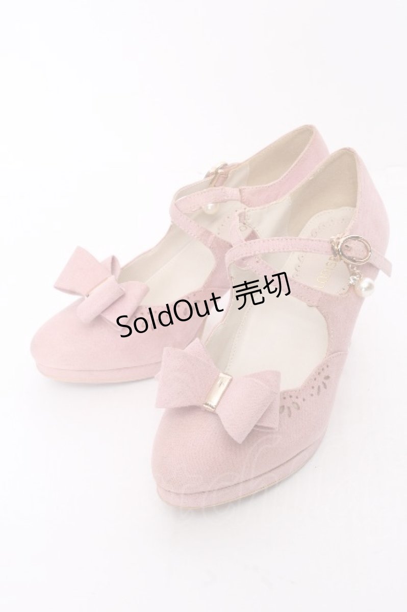 画像1: LODISPOTTO / リボンサンダル M ピンク S-26-09-15-014-LO-SH-HR-ZS (1)