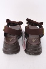 画像3: m petit by misako / AMNIダブルリボンサンダル L ブラウン S-26-09-15-016-LO-SH-HR-ZS (3)