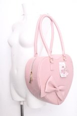 画像1: m petit by misako / AM*TT*ハートバッグ  ピンク S-26-09-15-022-LO-BG-HR-ZS (1)