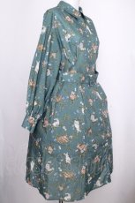 画像3: axes femme POETIQUE / フォレストシャツワンピース  グリーン S-26-09-16-041-AX-OP-HR-ZS (3)