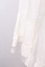画像5: axes femme / 姫袖風フレア袖ブラウス  白 S-26-09-16-009-AX-BL-HR-ZS (5)