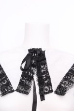 画像4: REFLEM / ゴシックセーラーつけ襟  白 S-26-09-16-001-PU-ZA-AS-ZS (4)