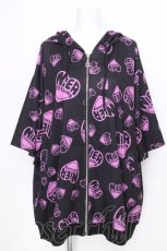 画像1: NieR Clothing / ZIPパーカー  黒 S-26-09-17-033-PU-TO-HR-ZS (1)