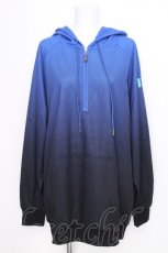 画像1: NieR Clothing / グラデーションパーカー  青 S-26-09-17-034-PU-TO-HR-ZS (1)