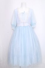 画像1: Angelic Pretty / Vintage Tulleワンピース  サックス S-26-09-17-040-AP-OP-AS-ZS (1)