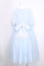 画像2: Angelic Pretty / Vintage Tulleワンピース  サックス S-26-09-17-040-AP-OP-AS-ZS (2)