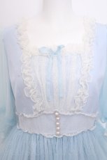 画像3: Angelic Pretty / Vintage Tulleワンピース  サックス S-26-09-17-040-AP-OP-AS-ZS (3)