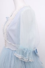 画像4: Angelic Pretty / Vintage Tulleワンピース  サックス S-26-09-17-040-AP-OP-AS-ZS (4)