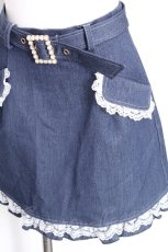 画像3: Rojita / パールバックルスカート  ブルー S-26-09-17-047-LO-SK-AS-ZS (3)
