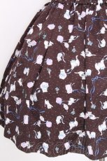 画像3: Franche Lippee / セレブキャットスカート  ブラウン S-26-09-17-048-LO-SK-AS-ZS (3)