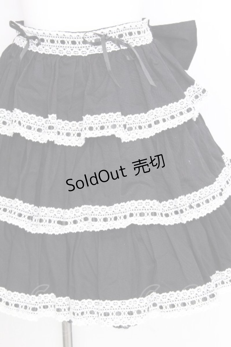 画像3: LOLITA / スカート  黒ｘ白 S-26-09-17-056-LO-SK-AS-ZS (3)
