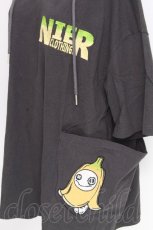 画像4: NieR Clothing / 刺繍フードプルオーバー  グレー S-26-09-17-024-PU-TO-HR-ZS (4)