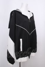 画像3: REFLEM / BIG切替セーラーカラージャージ  黒ｘ白 S-26-09-18-037-PU-JA-HR-ZS (3)