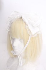 画像1: LOLITA / ヘッドドレス  白 S-26-09-18-006-LO-ZA-AS-ZS (1)