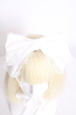 画像2: LOLITA / ヘッドドレス  白 S-26-09-18-006-LO-ZA-AS-ZS (2)