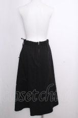 画像2: axes femme POETIQUE / スリットデザインタイトスカート  黒 S-26-09-18-051-AX-SK-AS-ZS (2)