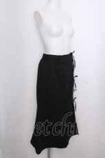 画像3: axes femme POETIQUE / スリットデザインタイトスカート  黒 S-26-09-18-051-AX-SK-AS-ZS (3)