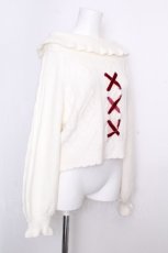 画像3: Amavel / ラメハイネック編みニットトップス  オフ S-26-09-18-025-CA-TO-HR-ZS (3)