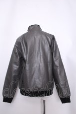 画像4: NieR Clothing / PUレザージャケット  グレー S-26-09-21-035-PU-JA-AS-ZS (4)