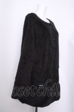 画像2: NieR Clothing / フリースジャケット  黒 S-26-09-21-036-PU-TO-AS-ZS (2)