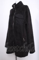 画像3: NieR Clothing / フリースジャケット  黒 S-26-09-21-041-PU-TO-AS-ZS (3)
