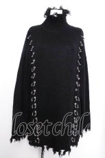 画像1: KILL STAR / Daith Knit Sweater S 黒 S-26-09-21-042-PU-TO-TE-ZS (1)