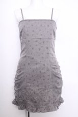 画像1: Bubbles / 小花柄キャミワンピース S グレー S-26-09-21-044-LO-TO-HR-ZS (1)