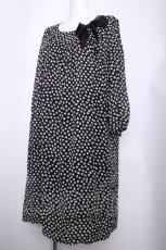画像3: INGEBORG / 花柄シフォンチュニック  黒 S-26-09-21-052-LO-TO-HR-ZS (3)