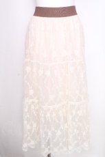 画像1: axes femme POETIQUE / レースティアードロングスカート  オフ S-26-09-21-059-AX-SK-AS-ZS (1)