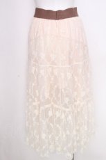 画像2: axes femme POETIQUE / レースティアードロングスカート  オフ S-26-09-21-059-AX-SK-AS-ZS (2)