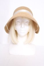 画像1: m petit by misako / AM*NIジョッキーハット  ブラウン S-26-09-21-011-LO-AC-AS-ZS (1)