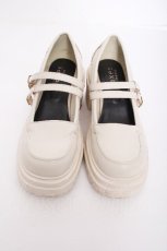 画像1: axes femme / ２連ストラップ厚底シューズ L キナリ S-26-09-21-013-AX-SH-HR-ZS (1)