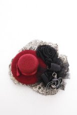 画像1: axes femme / ミニハットクリップ  黒 S-26-09-21-003-AX-TO-AS-ZS (1)
