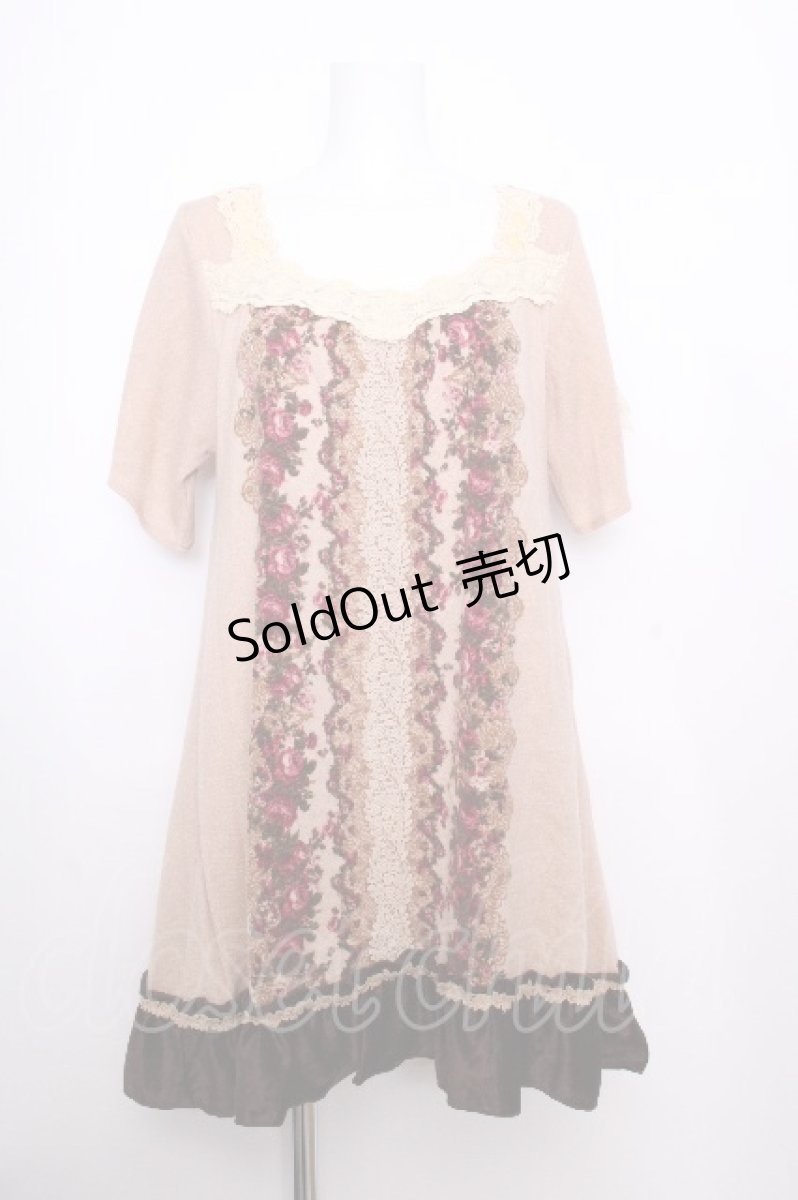 画像1: axes femme / ドットパネル柄チュニック  オフ S-26-09-21-025-AX-TO-AS-ZS (1)