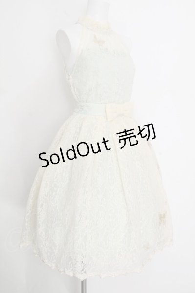 axes femme / レース重ね着風ワンピース ミント S-26-09-22-021-AX-OP