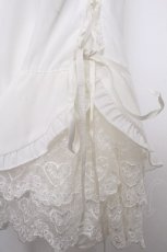 画像6: axes femme kawaii / リボンブローチ付姫袖ブラウス  白 S-26-09-22-002-AX-BL-HR-ZS (6)