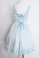 画像3: axes femme kawaii / シャドーストライプドレス  ピンクｘキナリ S-26-09-22-023-AX-OP-HR-ZS (3)