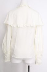 画像3: axes femme kawaii / 刺繍入りケープ付2wayブラウス  キナリ S-26-09-22-003-AX-BL-HR-ZS (3)