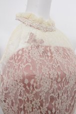 画像3: axes femme / レース重ね着風ワンピース  ピンク S-26-09-22-011-AX-OP-HR-ZS (3)