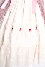 画像4: axes femme kawaii / ブルーミングローズジャンスカ  ピンクｘキナリ S-26-09-22-014-AX-OP-HR-ZS (4)