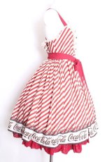 画像2: axes femme kawaii / スパークリングプリントワンピース/コカ・コーラコラボ  赤 S-26-09-22-016-AX-BL-HR-ZS (2)