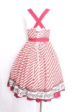 画像3: axes femme kawaii / スパークリングプリントワンピース/コカ・コーラコラボ  赤 S-26-09-22-016-AX-BL-HR-ZS (3)