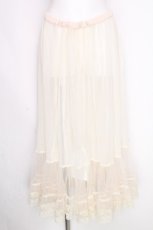 画像1: yukiemon / 2wayシャーロットスカート 3L アイボリー S-26-09-23-045-LO-SK-SZ-ZS (1)