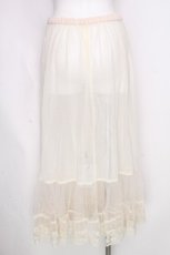 画像2: yukiemon / 2wayシャーロットスカート 3L アイボリー S-26-09-23-045-LO-SK-SZ-ZS (2)