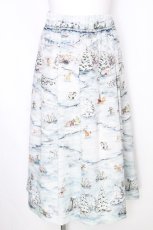 画像1: Franche Lippee / ふゆやすみ丈長スカート 3L グレー S-26-09-23-048-LO-SK-SZ-ZS (1)