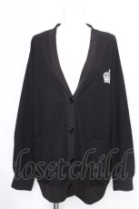 画像1: NieR Clothing / 軽量薄手カーディガン【CROWN】  黒 S-26-09-23-031-PU-TO-HR-ZS (1)
