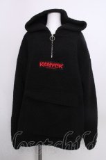 画像1: KRY CLOTHING / ボアアノラックパーカー  黒 S-26-09-25-034-PU-CO-AS-ZS (1)