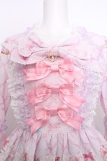 画像4: BABY,THE STARS SHINE BRIGHT / Princess Entremets A Dream in a Sweet Castle柄ワンピース  ピンク S-26-09-25-044-BA-ZA-HR-ZS (4)